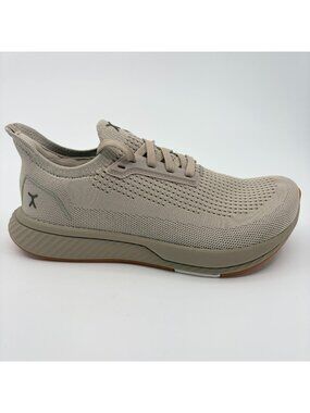 Flux Footwear Adapt Runner Sand Gum Womens Size 8 Athletic Knit Shoes Sneakers
